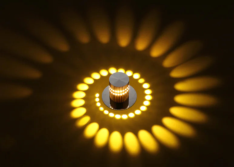Luminaria de Pared para Pasillo Moderna con Cambio de Color LED