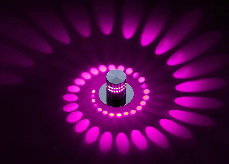 Luminaria de Pared para Pasillo Moderna con Cambio de Color LED