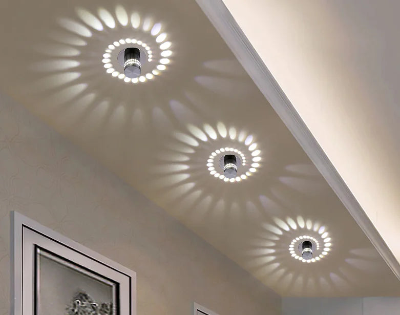 Luminaria de Pared para Pasillo Moderna con Cambio de Color LED